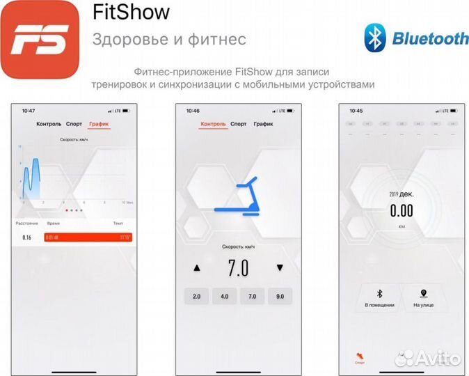 Беговая дорожка Unixfit ST-550LE
