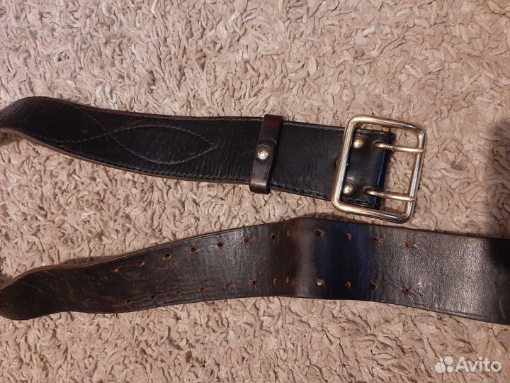 Ремень кожаный офицерский СССР