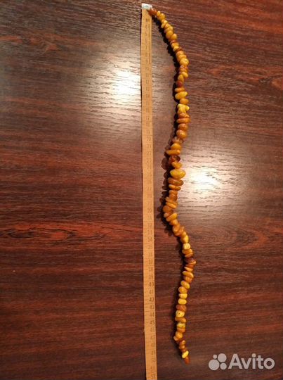 Янтарные бусы СССР