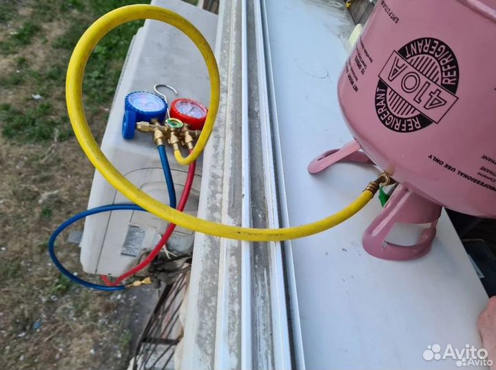 Заправка чистка ремонт обслуживание кондиционеров