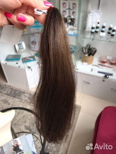 Локон из натуральных волос