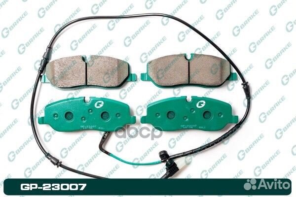 Колодки G-brake GP-23007 LR019618,SEE500020