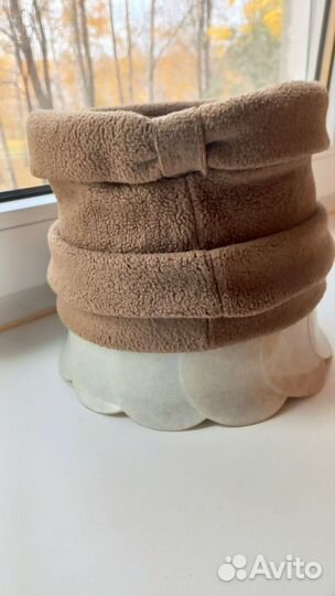 Женская флисовая шапка