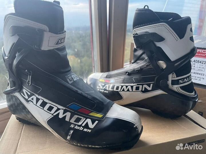 Лыжные ботинки salomon s lab skate sns