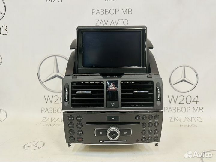 Магнитола Comand Mercedes W204