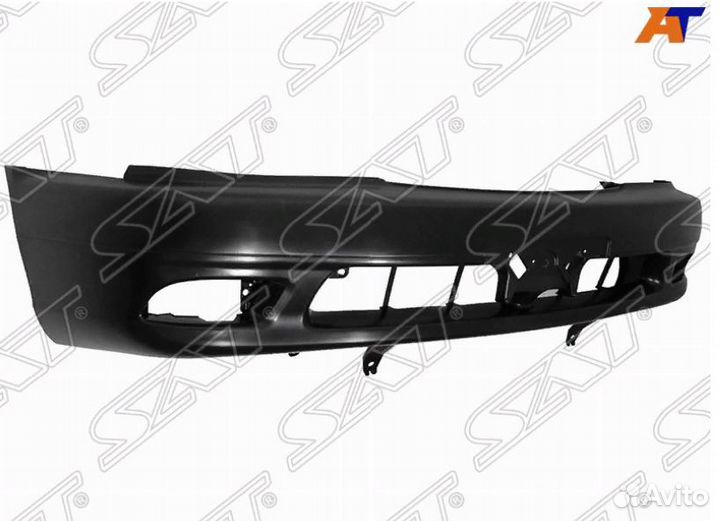 Бампер передний toyota caldina 00-02 цельный