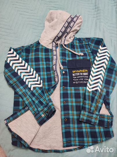 Рубашка - джинсовка