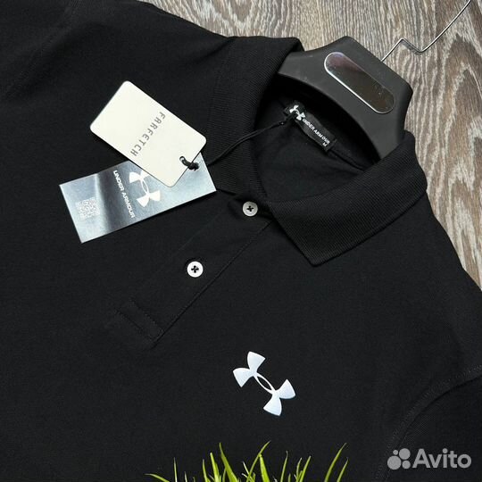 Under armour поло футболка