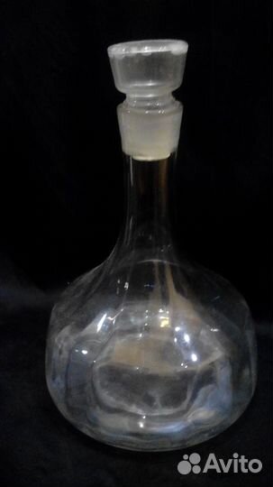 Несколько штофов советских времен