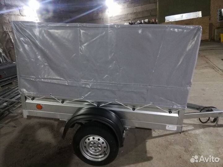 Прицеп к легковому автомобилю 2*1,3 с тентом 80