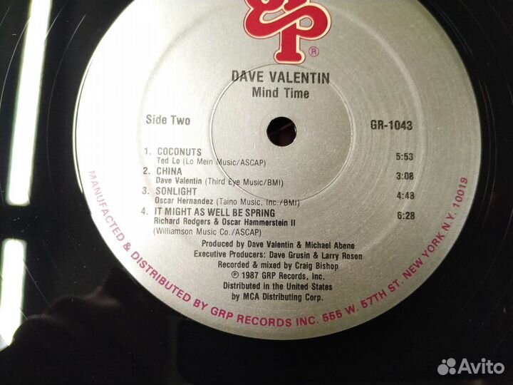 GRP джаз фирменный винил пластинки