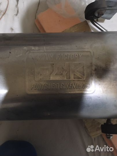 Глушитель fujitsubo на субару