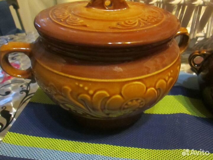 Посуда керамическая (горшки) и др. для запекания