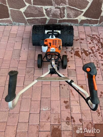Культиватор бензиновый stihl MM 56 с насадкой BF-M