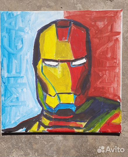 Картина на холсте iron MAN