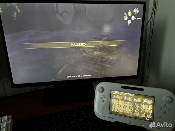 Nintendo Wii U + sensor bar