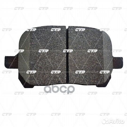 Ckt-3 колодки тормозные дисковые перед CTR 810