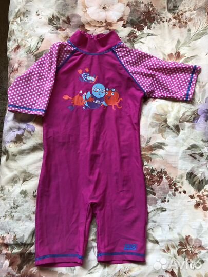Купальные гидрокостюмы zoggs с уф защитой на 2-4 г