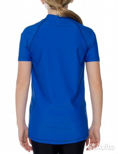 Детская лайкровая гидромайка с короткими рукавами