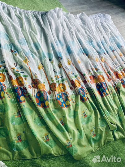 Шторы в детскую комнату. Тюль в детскую