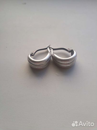 Серебряные серьги