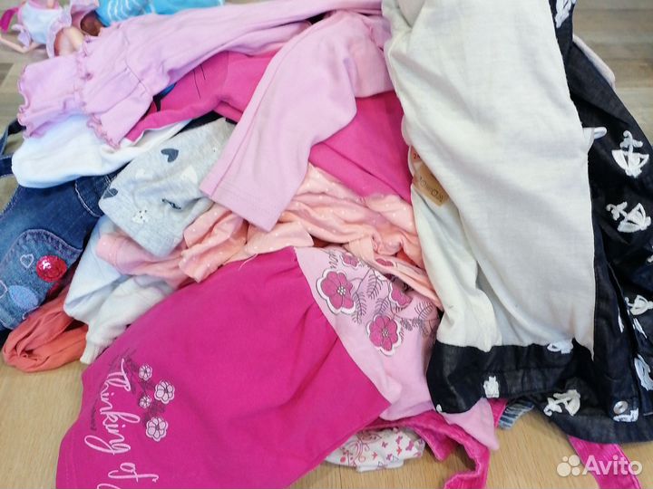 Детские вещи пакетом на девочку 98 104