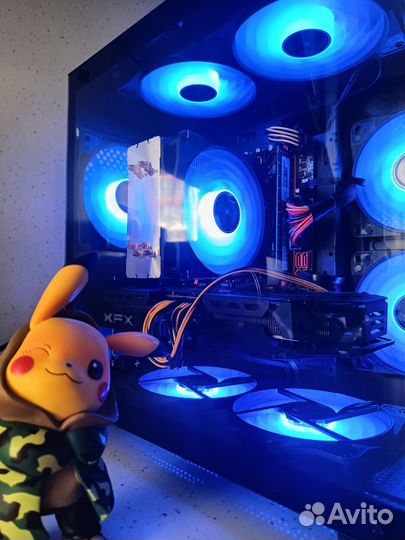 Игровой Пк Intel 12/24 ядер + 32GB + RX Vega56