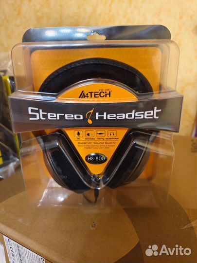 Гарнитура игровая A4tech HS-800