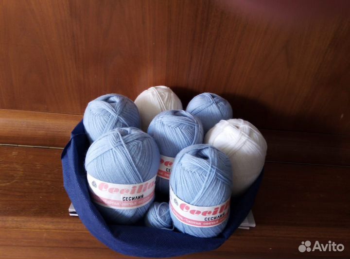 Пряжа овечья шерсть