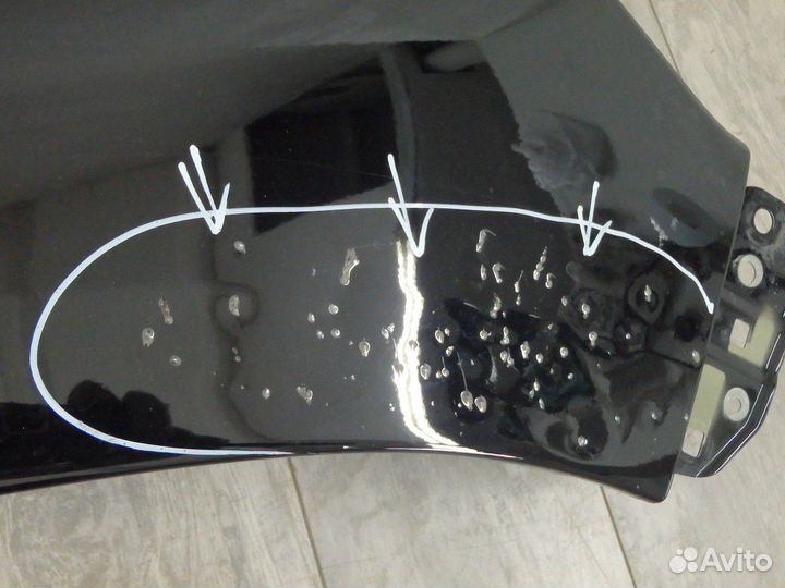 Крыло переднее правое Land Cruiser 200