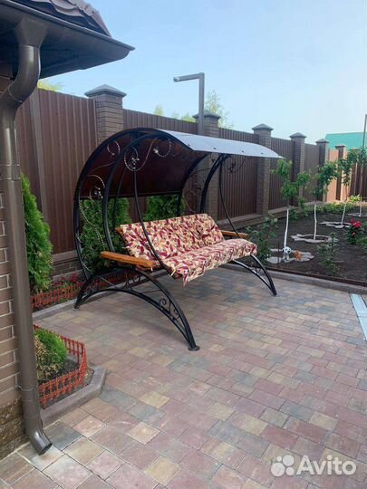 Садовые качели модель луна