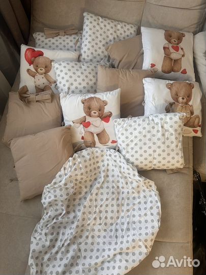 Бортики в детскую кроватку бу