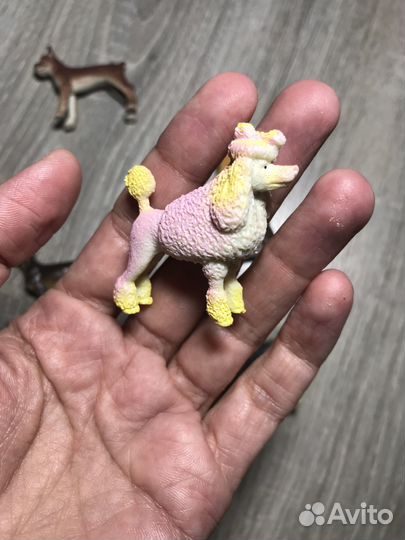 Фигурка статуэтка пудель полиуретан 10 Шт собаки