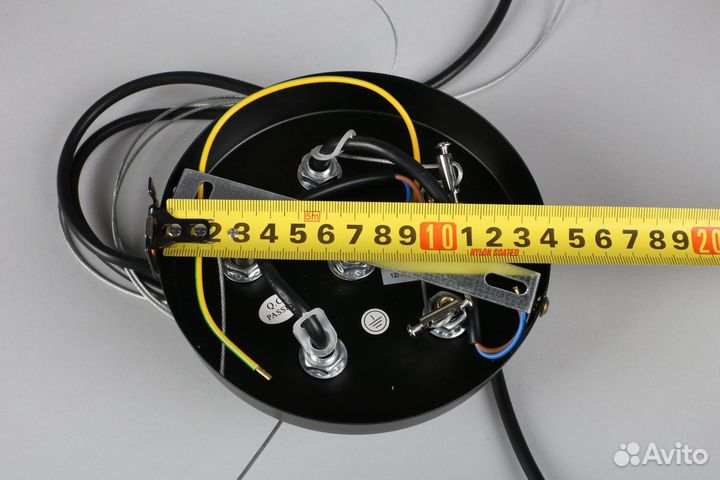 Люстра подвесная лофт, современная с пультом