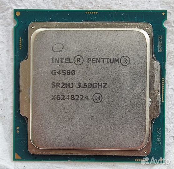 Процессор Intel i3-2120 1155 g4500 i3 6100 1151
