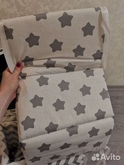 Новые бортики в детскую кроватку