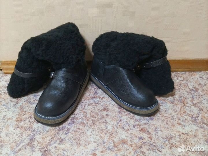 Унты новые меховые мужские 43