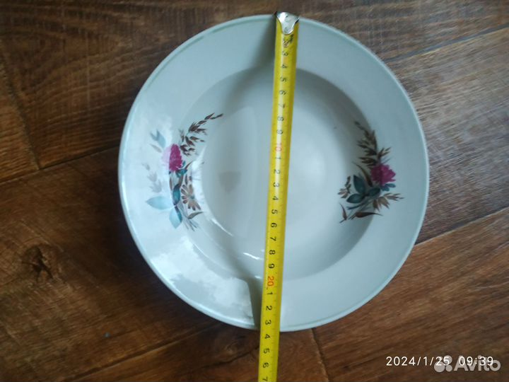 Тарелка и блюдо