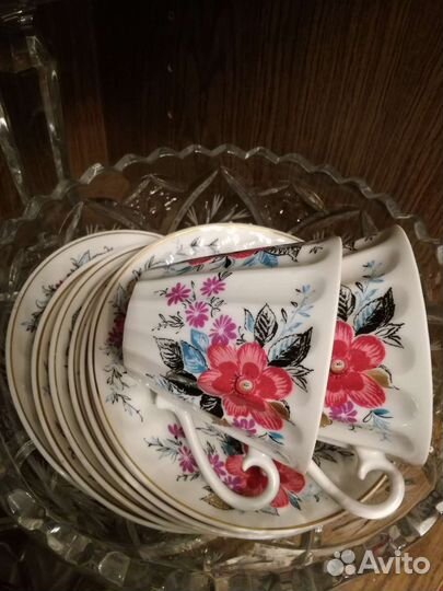 Чашка с блюдцем лфз