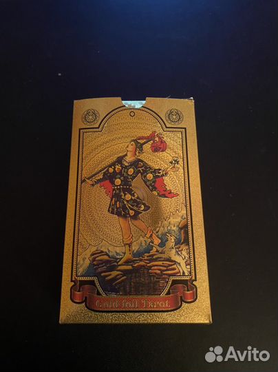Золотое таро Уэйта. Пластиковые карты