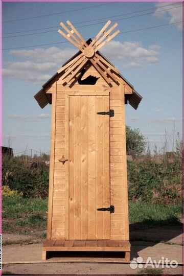 Дачный туалет деревянный BOD