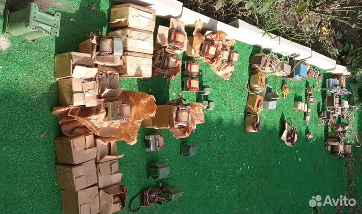 Трансформаторы, дросселя и каркасы СССР с хранения