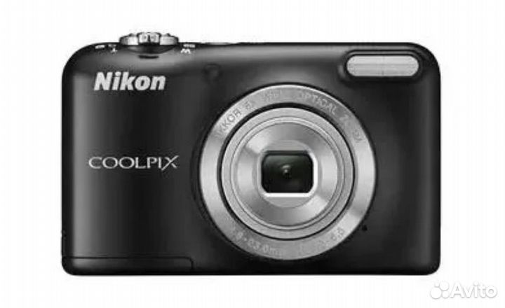 Компактный фотоаппарат nikon coolpix L29 черный