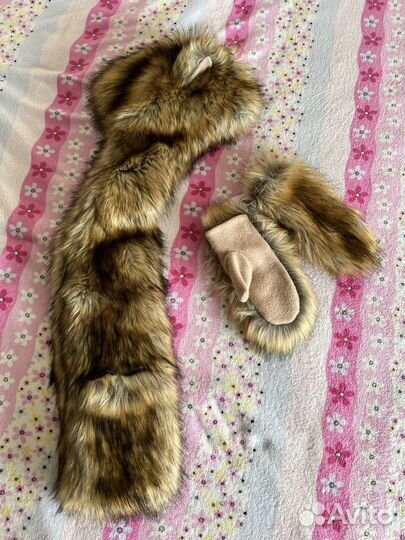 Шапка из эко-меха