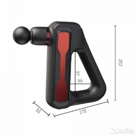 Перкуссионный массажер / Массажный пистолет