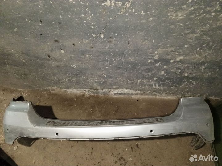 Задний бампер Мерседес Mercedes W164 ML дорест