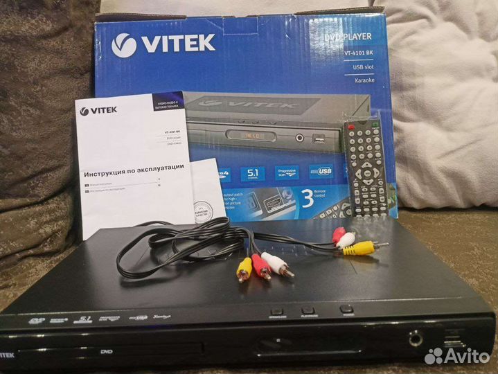 DVD плеер Vitek с usb