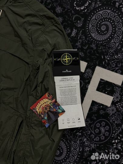 Stone island ветровка crinkle reps оригинал