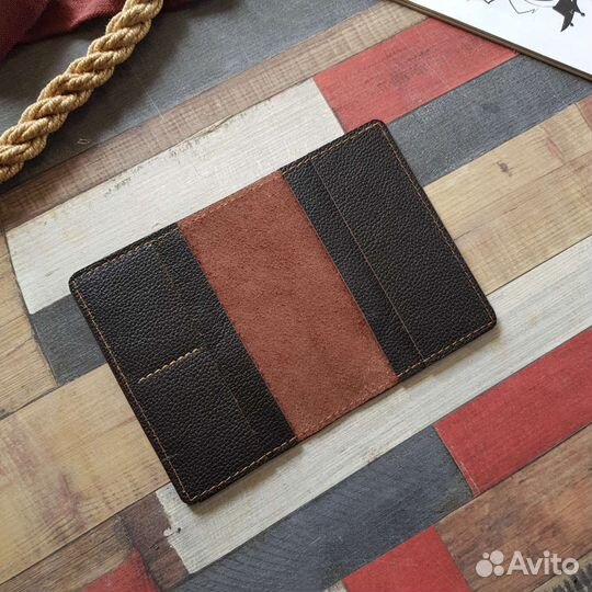 Обложка для паспорта из натуральной кожи