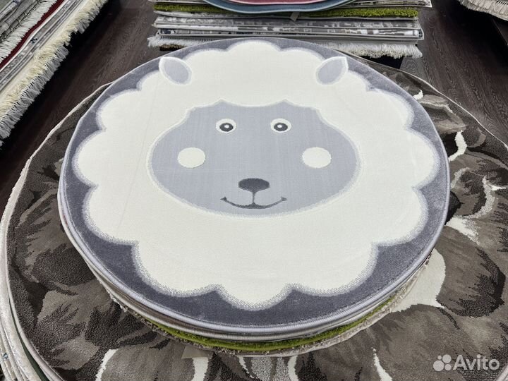 Ковер круглый детский 100х100 см